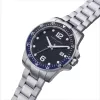 Pierre Cardin vyriškas analoginis kvarcinis laikrodis CNI.0030 40mm juodas ciferblatas odinis dirželis