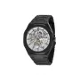 Pierre Cardin Vyriškas Kvarcinis Analoginis Laikrodis CF.1002.MB 42mm Juodas Nerūdijančio Plieno Milano Tinklelis