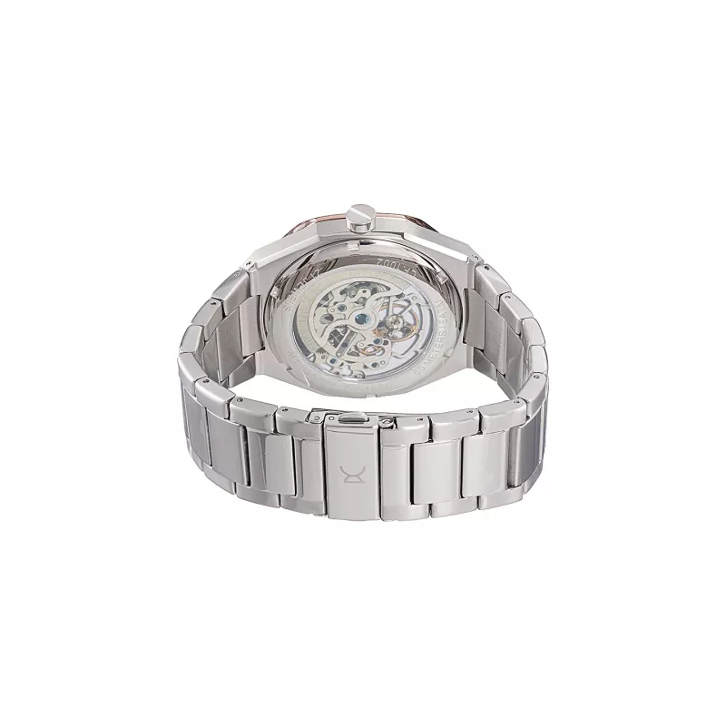 Pierre Cardin vyriškas kvarcinis laikrodis CF.1002.MU 42mm nerūdijantis plienas juodas ciferblatas odinis dirželis