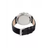 Pierre Cardin vyriškas laikrodis CF.1000.LB.1 42mm nerūdijančio plieno kvarcinis analoginis juodas ciferblatas odinis dirželis