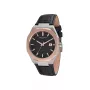 Pierre Cardin vyriškas laikrodis CF.1000.LB.1 42mm nerūdijančio plieno kvarcinis analoginis juodas ciferblatas odinis dirželis