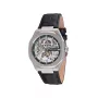 Pierre Cardin Vyriškas Laikrodis CF.1002.LB.4 42mm Nerūdijančio Plieno Kvarcinis Analoginis Juodas Ciferblatas Odinis Dirželis