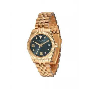 Pierre Cardin Women's CF.1012.MG.2 Quartz Analog Watch 28mm Gold-Tone Stainless Steel