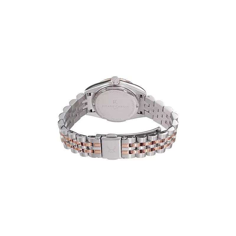 Pierre Cardin Women's Montmartre Quartz Analog Watch CF.1012.MU.1 - 28mm Silver Stainless Steel Mesh