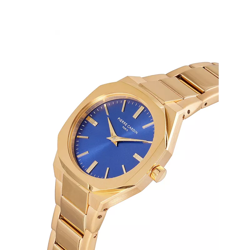Pierre Cardin moteriškas kvarcinis analoginis laikrodis CF.1008.MG.2 32mm sidabrinė nerūdijančio plieno tinklelio apyrankė