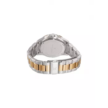 Pierre Cardin moteriškas kvarcinis analoginis laikrodis CF.1009.MU - 34 mm nerūdijantis plienas su perlų motinos ciferblatu