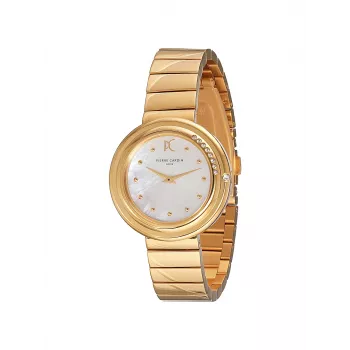 Pierre Cardin moteriškas kvarcinis analoginis laikrodis CF.1010.MG.2 - 32mm nerūdijančio plieno sidabrinis ciferblatas