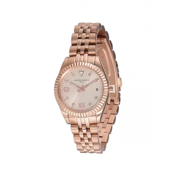 Pierre Cardin Women's Quartz Analog Watch CF.1012.MR 28mm Rose Gold Stainless Steel