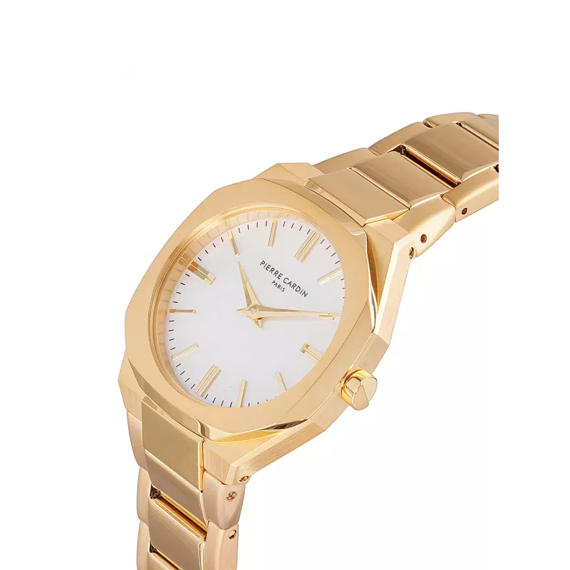 Pierre Cardin Women's Quartz Watch CF.1008.MG - 32mm Gold-Tone Stainless Steel Mesh
