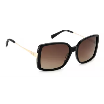 PIERRE CARDIN Moteriški akiniai nuo saulės PC8512S807F8H Havana Acetato rėmelis Rudi gradientiniai lęšiai 58mm