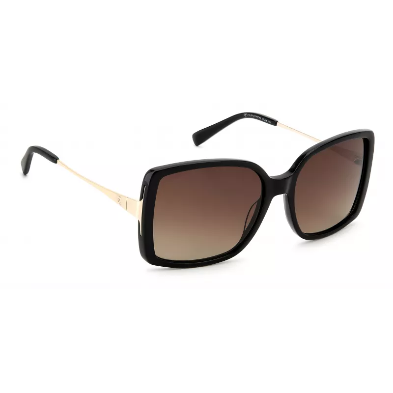 PIERRE CARDIN Moteriški akiniai nuo saulės PC8512S807F8H Havana Acetato rėmelis Rudi gradientiniai lęšiai 58mm