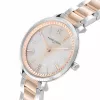 Pierre Cardin Women's Watch CBC.5006 32mm Stainless Steel Quartz Analog White Dial Black Leather