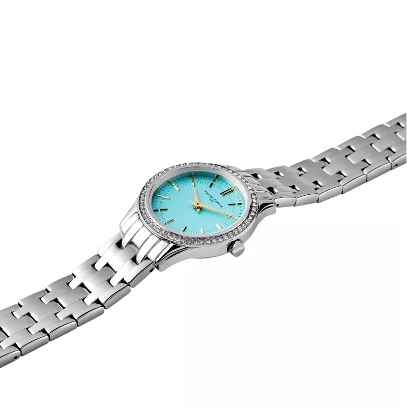 Pierre Cardin moteriškas laikrodis CF.0609.SJ (30mm) - sidabrinis nerūdijantis plienas