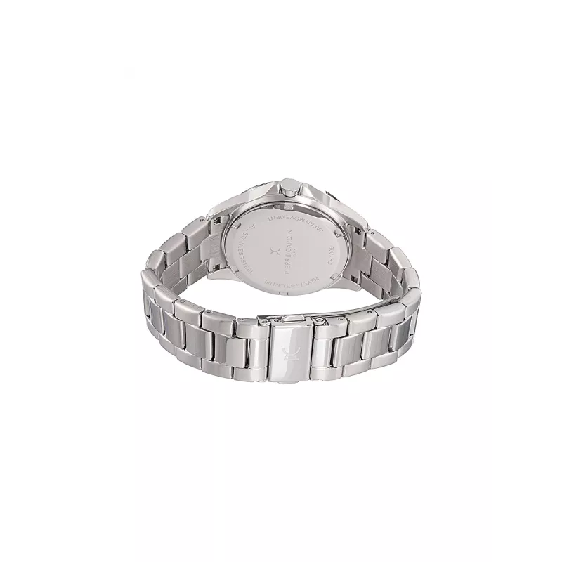 Pierre Cardin moteriškas laikrodis CF.1009.MS 34mm sidabrinis nerūdijantis plienas kvarcinis analoginis