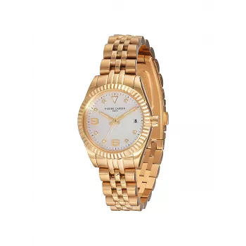 Pierre Cardin Women's Watch CF.1012.MG 28mm Rose Gold Stainless Steel Mesh
