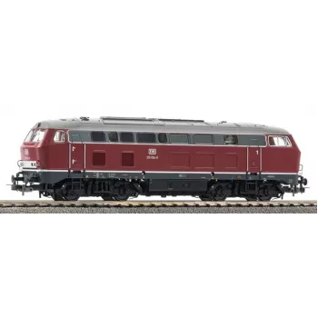 PIKO 22060 H0 dyzelinis lokomotyvas BR 215 DB IV era su PluX22 skaitmenine sąsaja