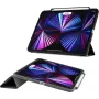Pipetto Origami No3 Pencil Case, skirtas iPad Pro 11 (1st/2nd/3rd/4th Gen) juodas