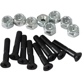 Pivot Phillips tvirtinimo riedlentės aparatūros rinkinys - juodas