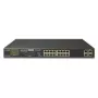 PLANET FGSW-1822VHP 18 prievadų valdomas PoE+ jungiklis su 16x Fast Ethernet ir 2x Gigabit Combo uplinkais