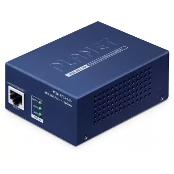 PLANET POE-173S-12V vieno prievado PoE++ skirstytuvas 60W 12V DC