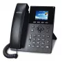 PLANET VIP-1260PT aukštos raiškos spalvotas PoE IP telefonas su 3MP kamera, 6 eilučių LCD, juodas