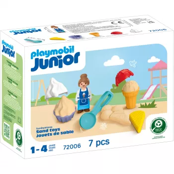 PLAYMOBIL 72006 JUNIOR Sand Ice Cream Parlor