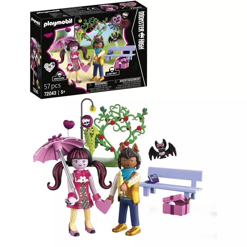 PLAYMOBIL 72043 Monster High Valentine's Date