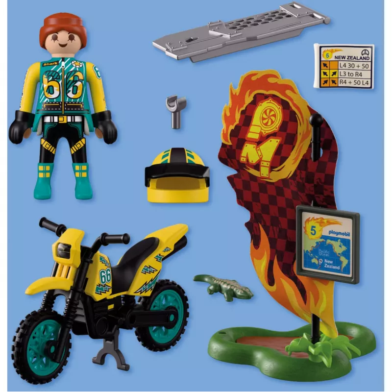 PLAYMOBIL 72065 Visureigis motociklas