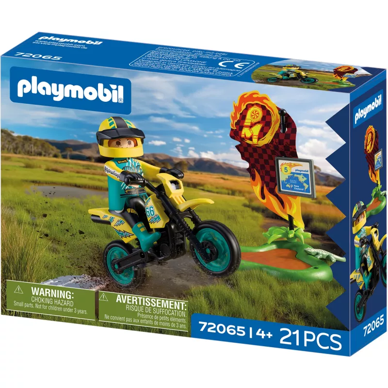 PLAYMOBIL 72065 Visureigis motociklas