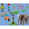 PLAYMOBIL 72068 Dramblys su gyvūnų prižiūrėtoju