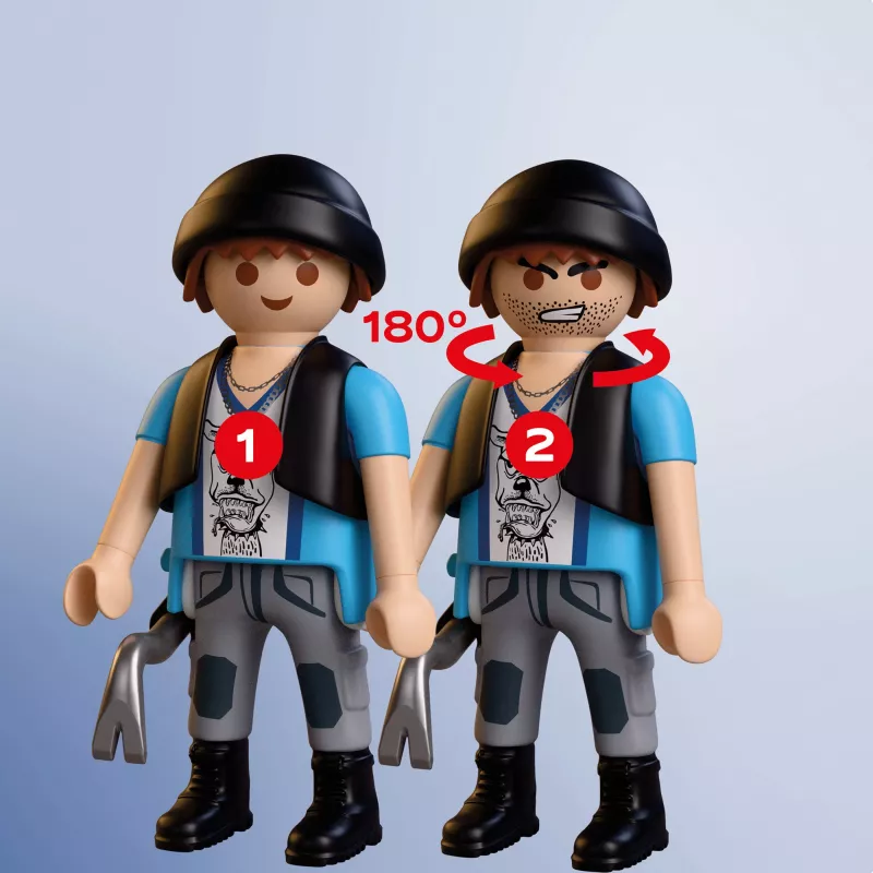 PLAYMOBIL 72079 City Action Policijos motociklo gaudynės