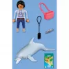 PLAYMOBIL 72091 Animals & Friends Zoo Delfinas ir Lankytojas