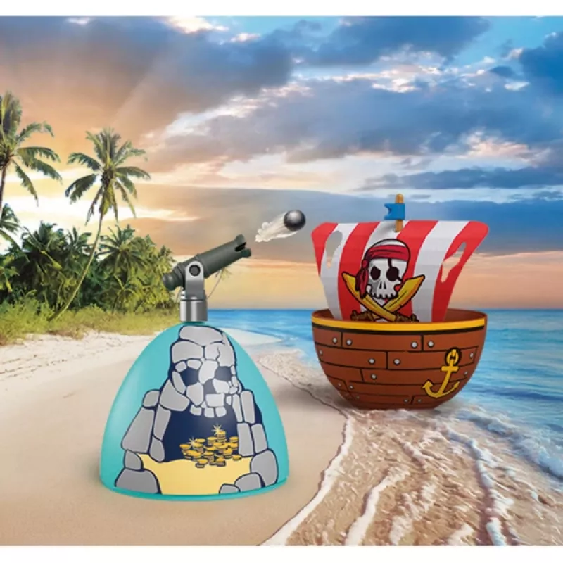 PLAYMOBIL 72100 Surprise Egg Pirates Toy Figure Set