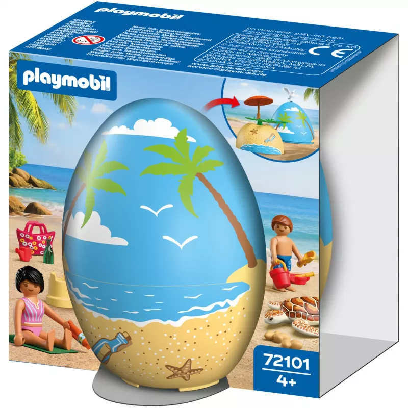 PLAYMOBIL 72101 Spiel-Ei paplūdimio atostogų staigmenos kiaušinis