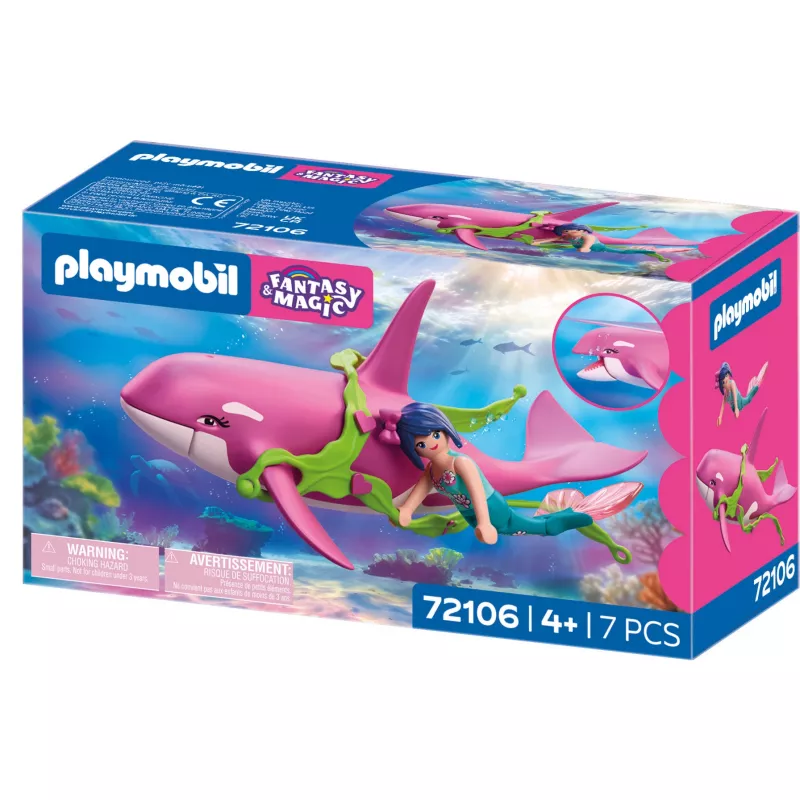 Playmobil 72106 Fantasy & Magic Orca su undine