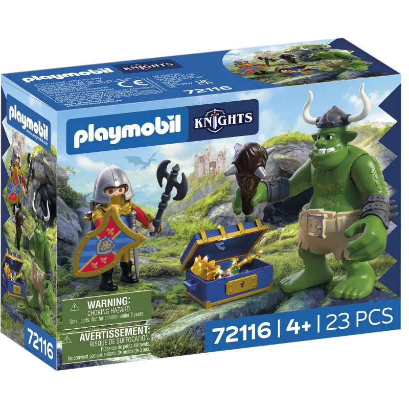 PLAYMOBIL Riteriai 72116 Trolis su Liūto Riterio Lobių