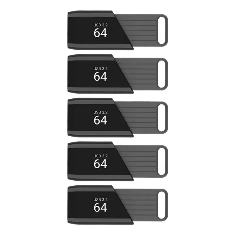 PNY Attaché X USB Flash Drive 64 GB USB 3.2 Gen 1 Multipack of 5 (P-FD64GX5ATTX-EF)