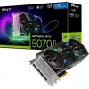 PNY GeForce RTX 5070 Ti EPIC-X RGB 16GB vaizdo plokštė, trigubas ventiliatorius, 3x DisplayPort ir HDMI