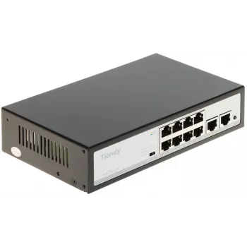 POE LANG TC-P3S010 8 prievadų nevaldomas PoE+ jungiklis 90W
