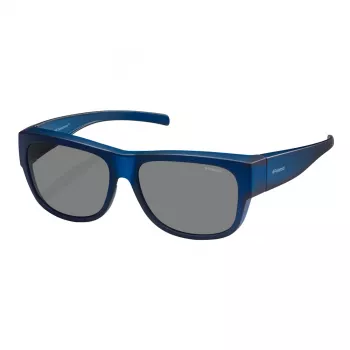 Polaroid Ancillaries PLD9003SM3Q Unisex Sunglasses - Black Frame, Grey Polarized Lens