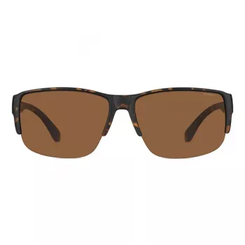 Polaroid Ancillaries PLD9007SV08 Unisex akiniai nuo saulės - juodas rėmelis, pilki poliarizuoti lęšiai