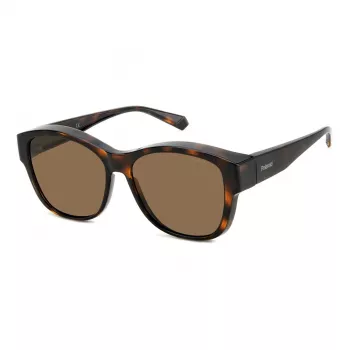Polaroid Ancillaries PLD9019S086 Unisex akiniai nuo saulės Havana Brown Polarized