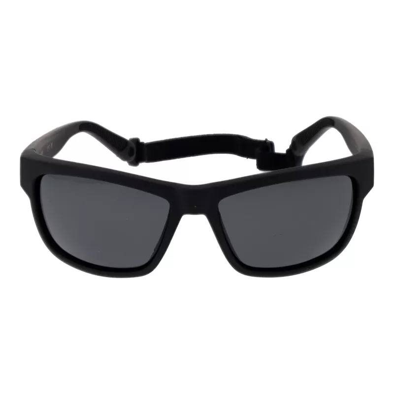 POLAROID Vyriški PLD7031S59807 Poliarizuoti Akiniai nuo Saulės - Juodas Rėmas Pilki Lęšiai 59mm