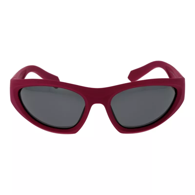 Polaroid PLD 2165/S 59GMY Unisex Polarizuoti Akiniai nuo Saulės - Tamsiai Pilkas Rėmelis, Pilkas Lęšis - 59 mm