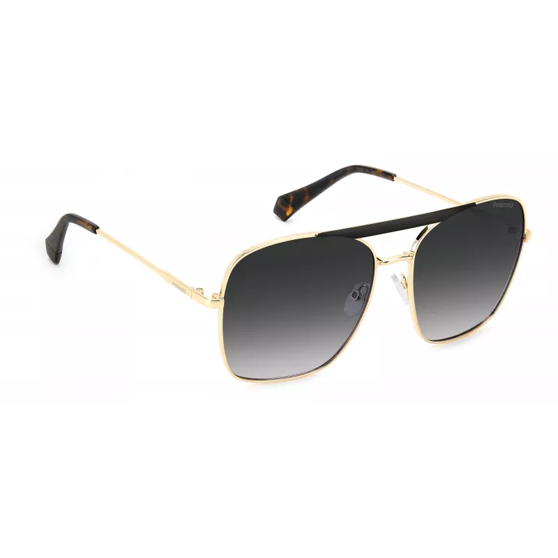 Polaroid PLD 6201/S moteriški aviatoriniai akiniai nuo saulės Havana Brown Polarized