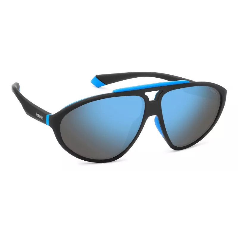 Polaroid PLD2151/S Unisex Pilot Akiniai - Juodas Rėmas Pilki Poliarizuoti Lęšiai 62mm