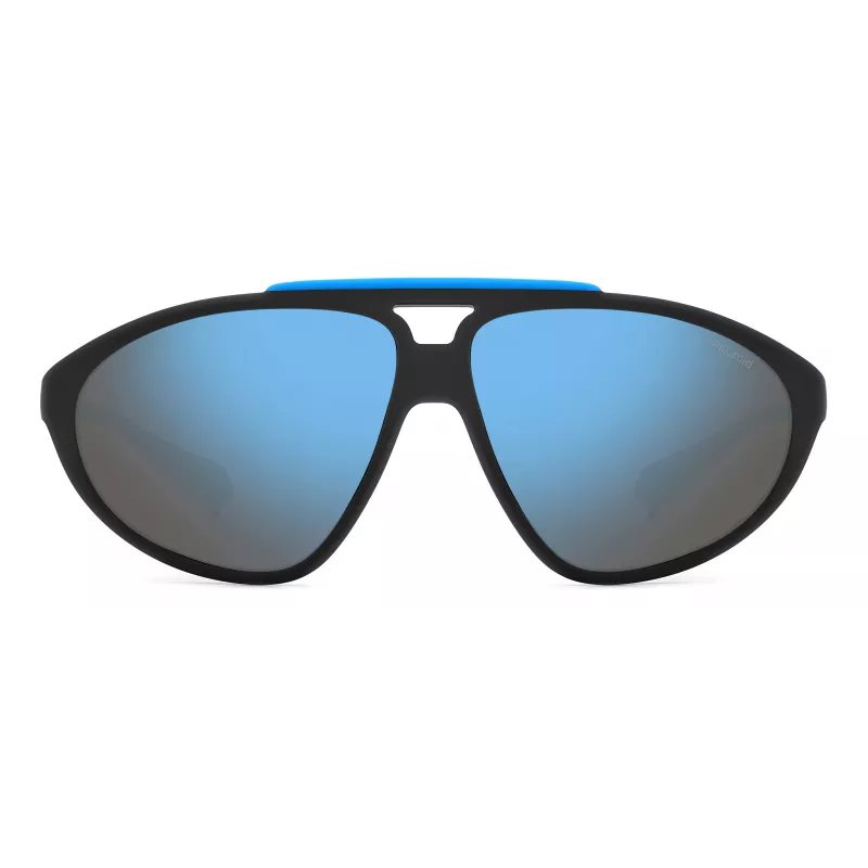 Polaroid PLD2151/S Unisex Pilot Akiniai - Juodas Rėmas Pilki Poliarizuoti Lęšiai 62mm