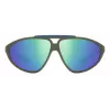 POLAROID PLD2151/S Unisex akiniai nuo saulės Havana rėmelis Žali poliarizuoti lęšiai 62mm