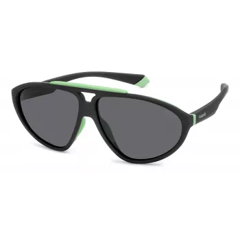 POLAROID PLD2151S3OLG2 Unisex Square Sunglasses Havana 62/18/140 mm