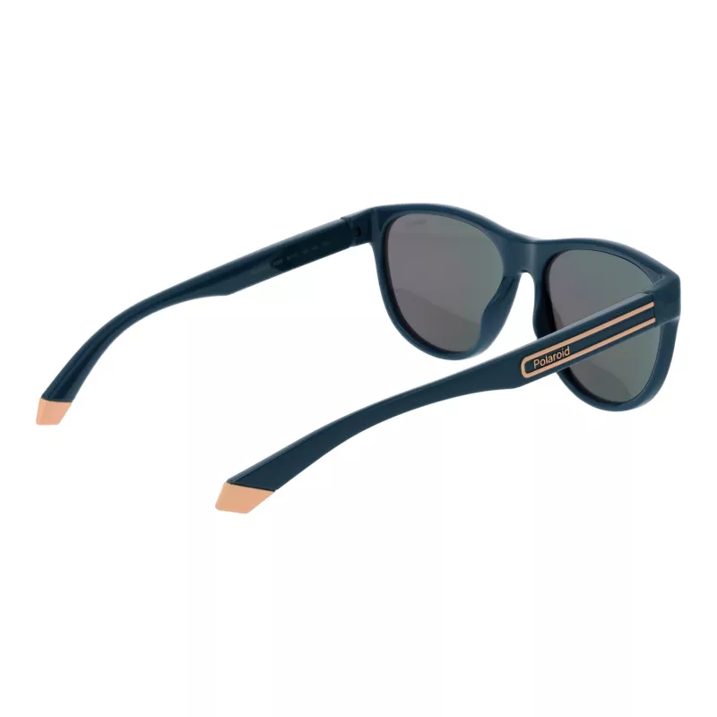 Polaroid PLD2156S56ZI9 Unisex stačiakampiai akiniai nuo saulės - Havana/Grey Polarized